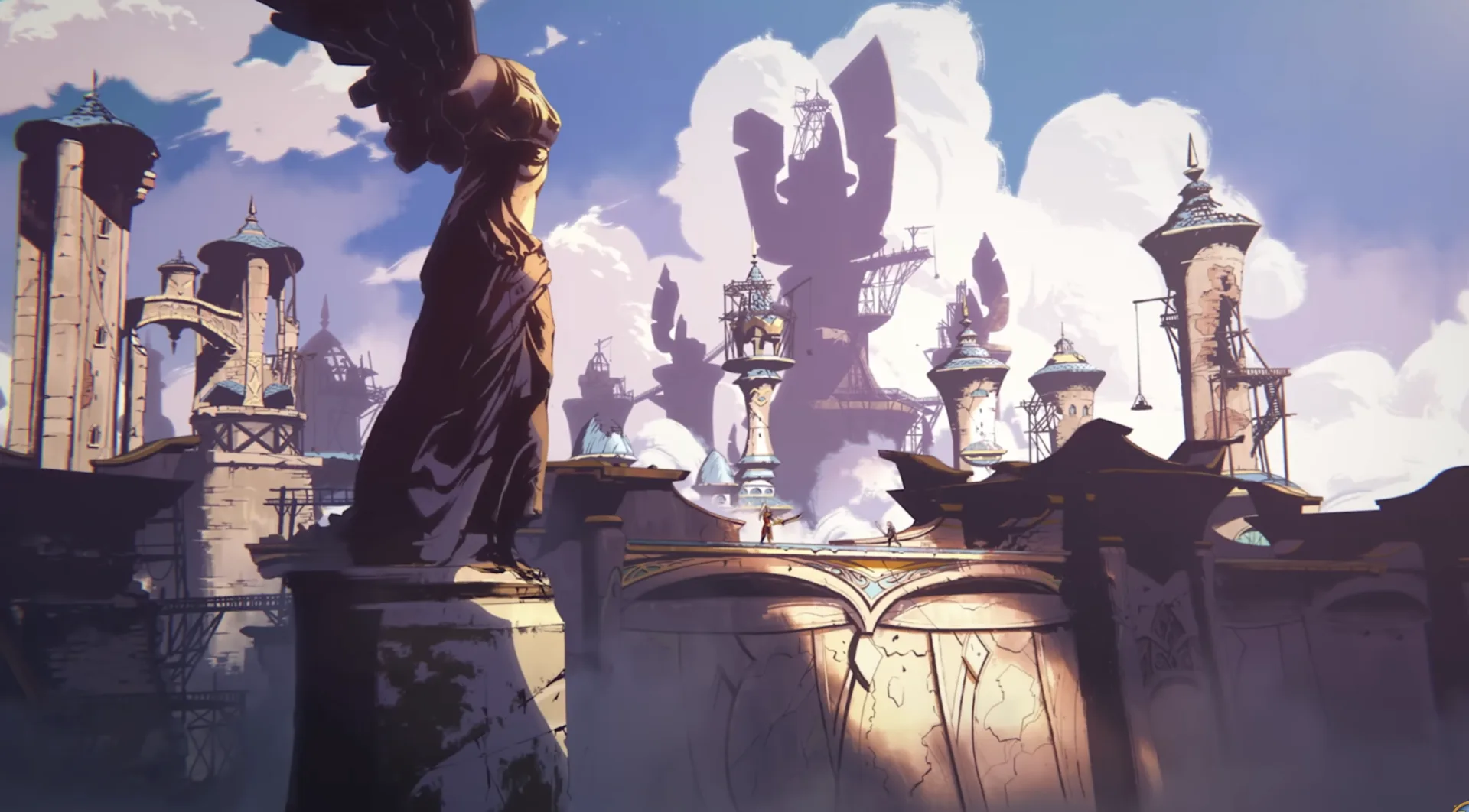 World of Warcraft Midnight 2D animated trailer world building