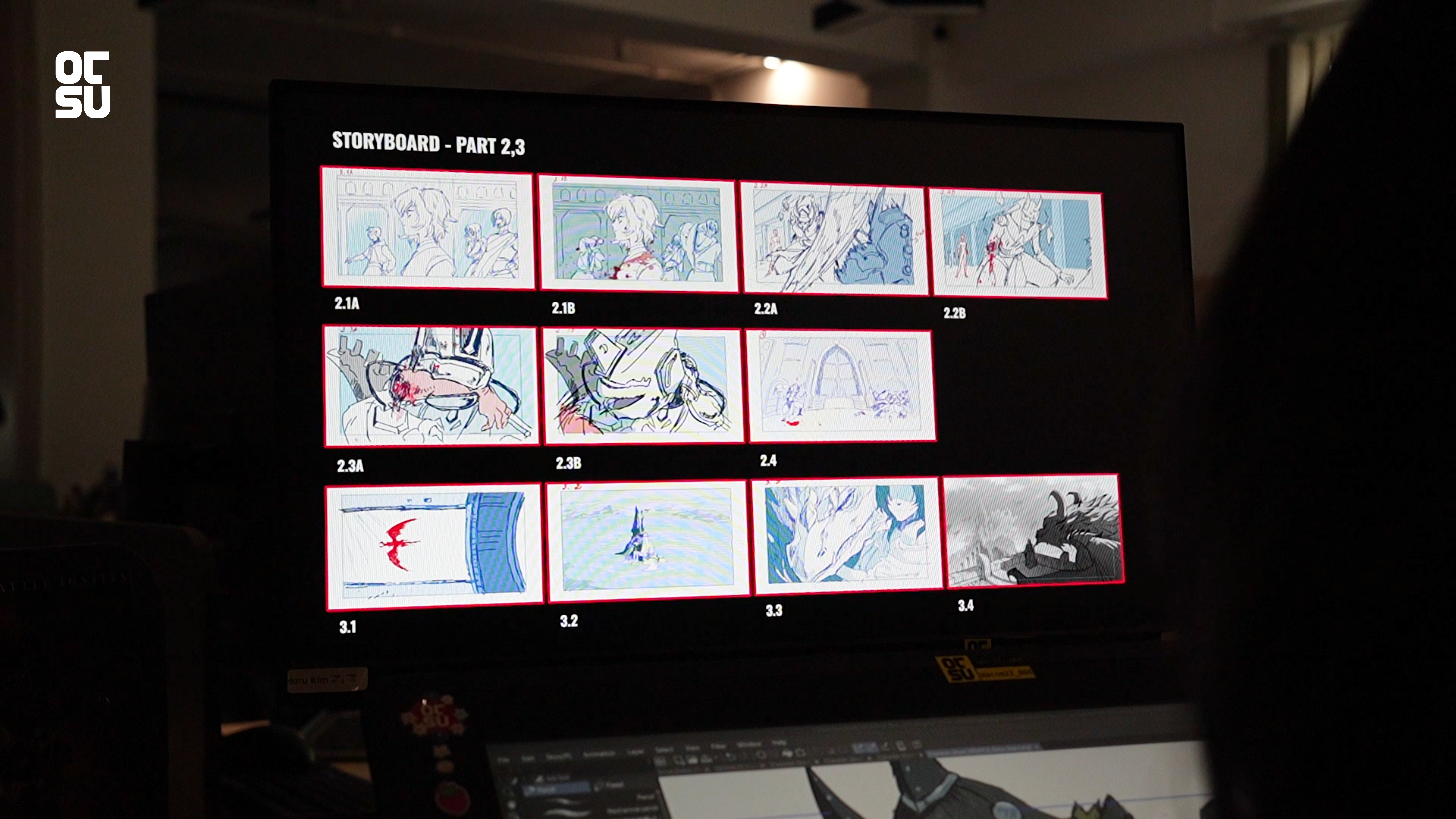 Storyboard Animatic Difference Otsu Animation